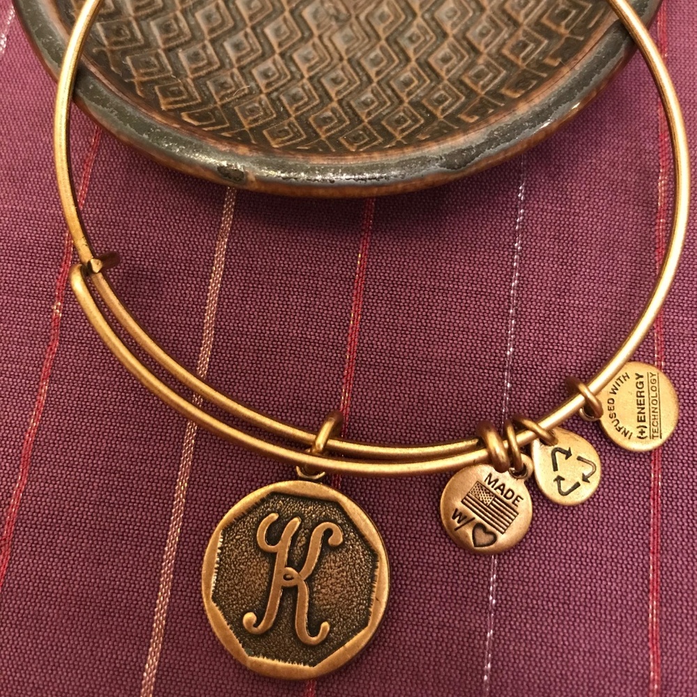 Alex And Ani Energy Bracelet – Gold Metal